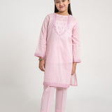 Embroidered Kameez With Trousers & Slip (GSK-536)