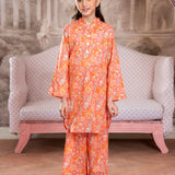 Printed Shirt With Farshi Shalwar (DGKSB-52)