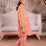 Printed Shirt With Farshi Shalwar (DGKSB-52)