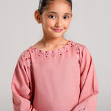 Embroidered Kameez & Trousers With Dupatta (GSK-587)