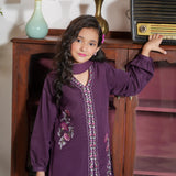 Embroidered Kameez With Trousers And Dupatta (GSK-593)