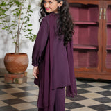 Embroidered Kameez With Trousers And Dupatta (GSK-593)