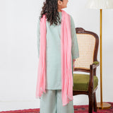 Embroidered Kameez & Trousers With Dupatta (GSK-608)