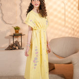 Embroidered Kameez & Capri Trousers (GSK-610)