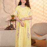 Embroidered Kameez & Capri Trousers (GSK-610)