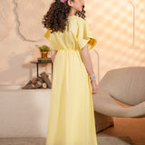 Embroidered Kameez & Capri Trousers (GSK-610)