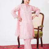Embellished Kameez & Trousers With Dupatta (GSK-616)