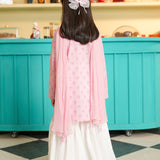 Embroidered Kameez & Gharara With Dupatta (GSK-622)