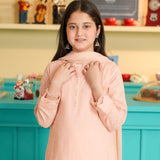 Embroidered Kameez Gharara With Slip & Dupatta (GSK-623)