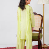 Hand Embroidered Kameez Shalwar (GSKH-62)