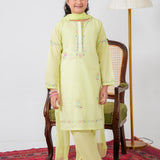 Hand Embroidered Kameez Shalwar (GSKH-62)