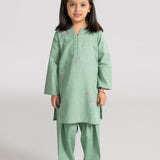 Hand Embroidered Kameez Shalwar (GSKHM-01)