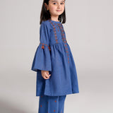 Embroidered Kameez With Trousers (GSKM-04)