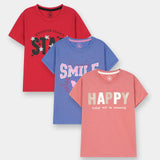 T-Shirt (Pack Of 3) (GTP-208)