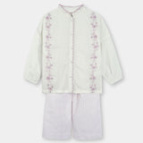 Embroidered Top With Pants (GVP-044)