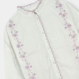 Embroidered Top With Pants (GVP-044)