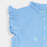 Sequenced Blouse With Embroidered Trousers (GVP-55)