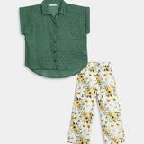 Blouse With Printed Trouser (GVP-60)