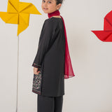 Embroidered Kameez ,Trousers & Dupatta (GSK-600)