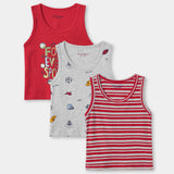 Graphic Vest (Pack Of 3) (IBV-12)