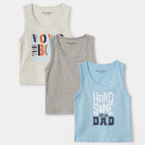 Graphic Vest (Pack Of 3) (IBV-14)