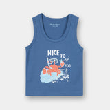 Graphic Front Open Vests (Pack Of 2) (IBV-16)