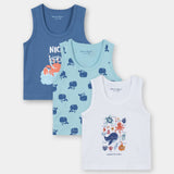 Graphic Front Open Vests (Pack Of 2) (IBV-16)