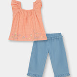 Blouse & Capri (ICS-126)