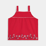 Embroidered Blouse & Capri (ICS-134)