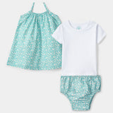 Casual Frock With T-Shirt & Panty (IF-444)