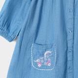 Casual Embroidered Frock (IF-451)
