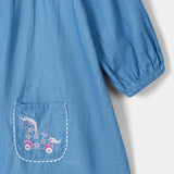Casual Embroidered Frock (IF-451)