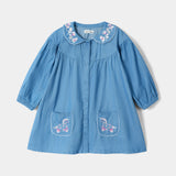 Casual Embroidered Frock (IF-451)