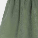 Embroidered Corduroy Frock & T-Shirt (IF-452)