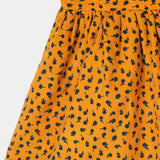 Printed Corduroy Frock & Shrug (IF-454)