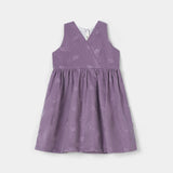 Embroidered Corduroy Frock & T-Shirt (IF-460)