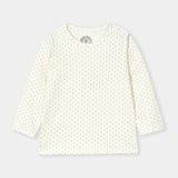 Embroidered Corduroy Frock & T-Shirt (IF-460)