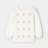 Infant Girls Abled Sweater With Hand Work (IGMMS-047)