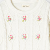Infant Girls Abled Sweater With Hand Work (IGMMS-047)