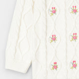 Infant Girls Abled Sweater With Hand Work (IGMMS-047)