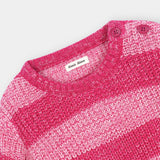 Infant Girls Crew Neck Stripped Sweater (IGMMS-052)