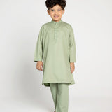Green Kurta Set (MSKZB-025)