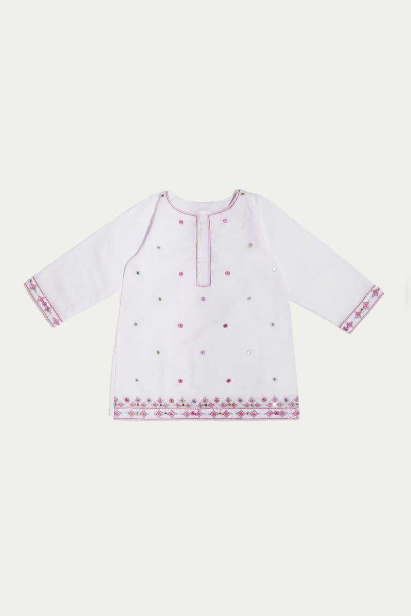 Hand Embroidered Kameez & Shalwar (ISKH-09)