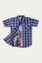 Short Sleeve Checkered Shirt with Graphic t-shirt and Shorts (SST-135)