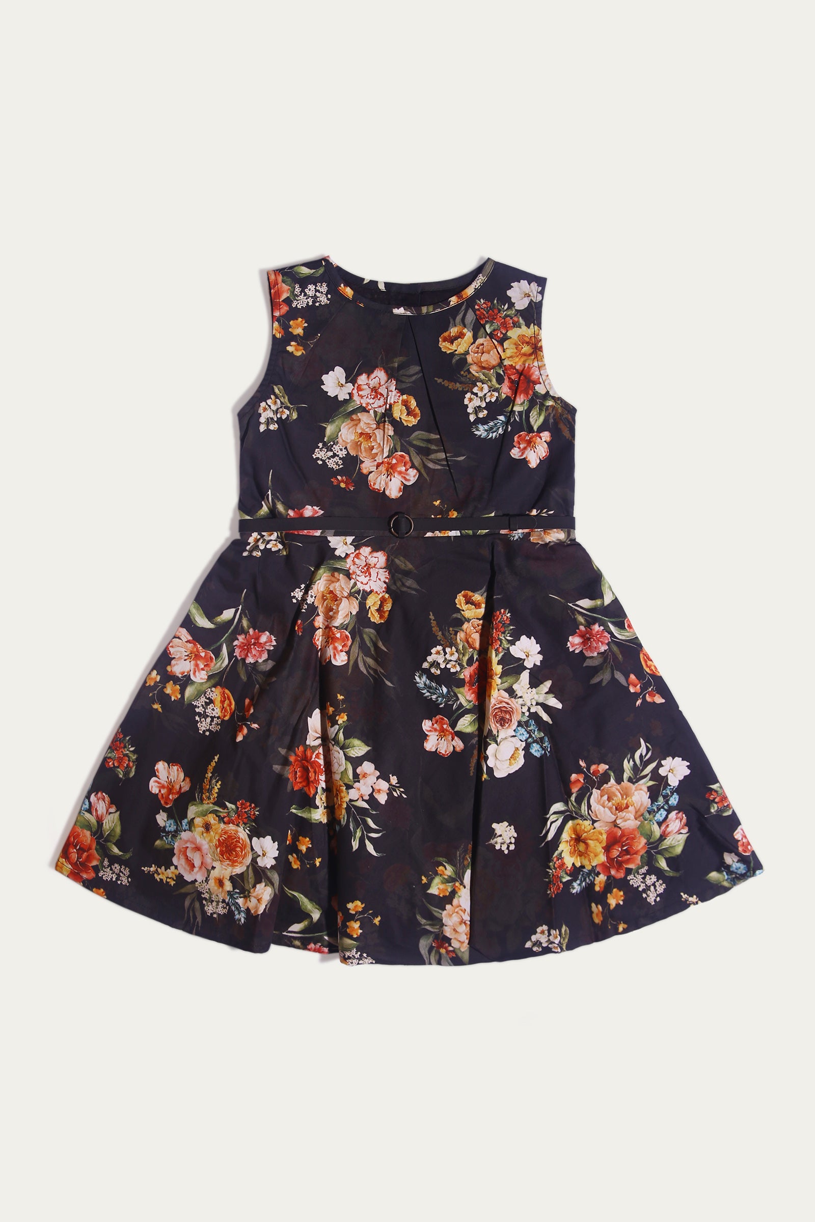 Girls Printed Frock (CF-478)