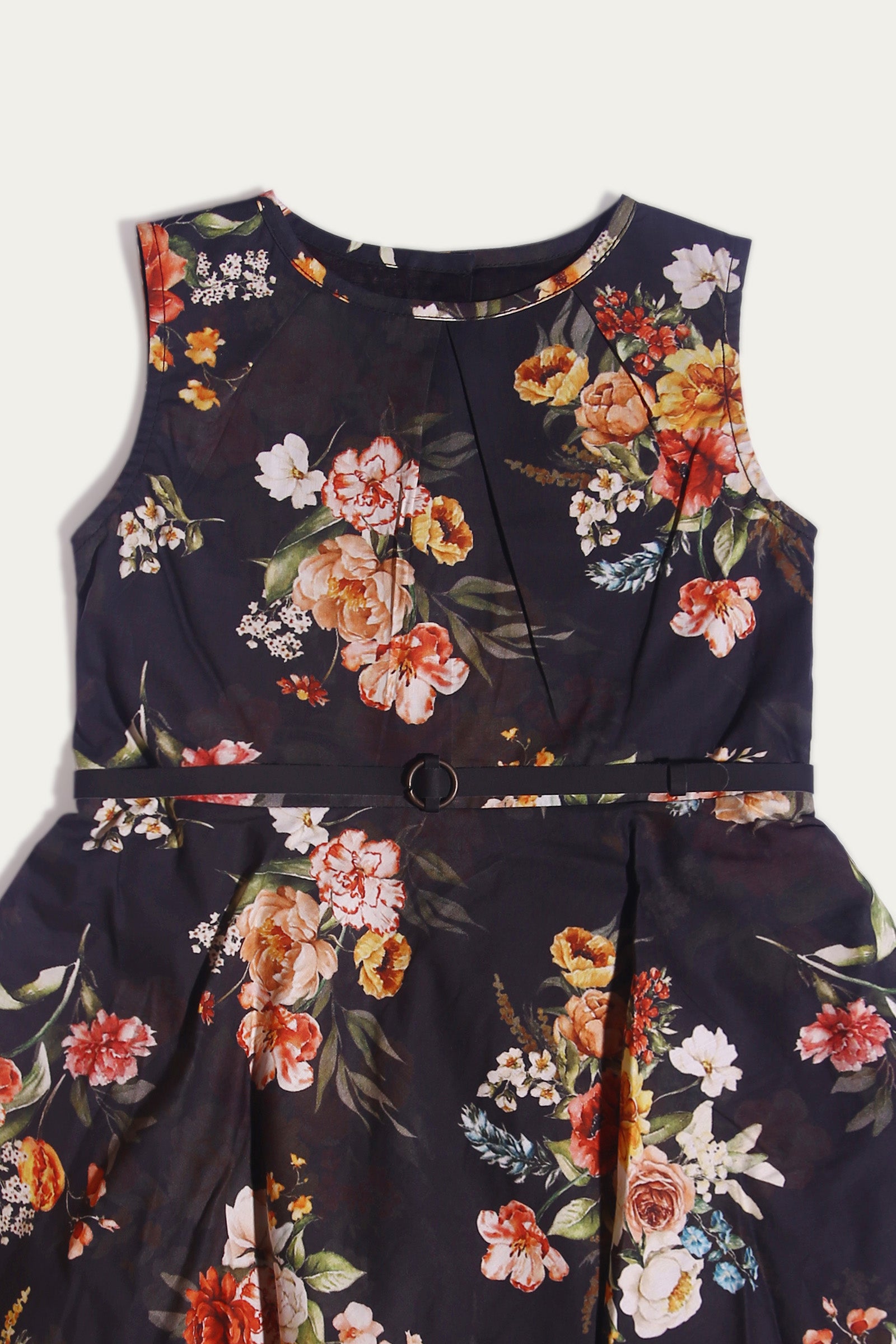 Girls Printed Frock (CF-478)