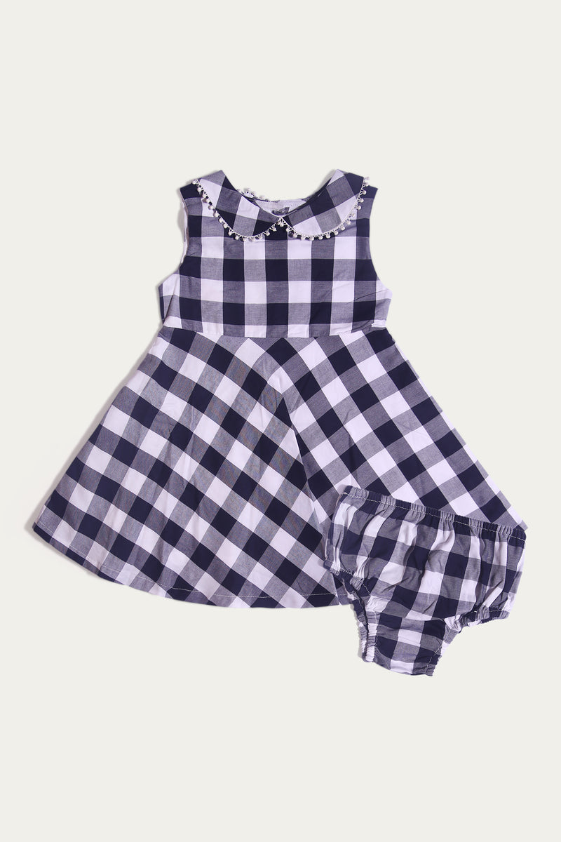 Casual Frock with Diaper Cover (IF-395)