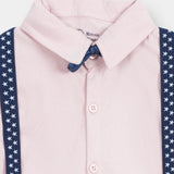 Romper With Suspender And Bow (IPS-057)