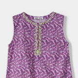 Kameez & Gharara With Separate Sleeves (ISK-237)