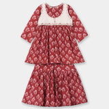 Embellished Kameez & Gharara (ISK-288)